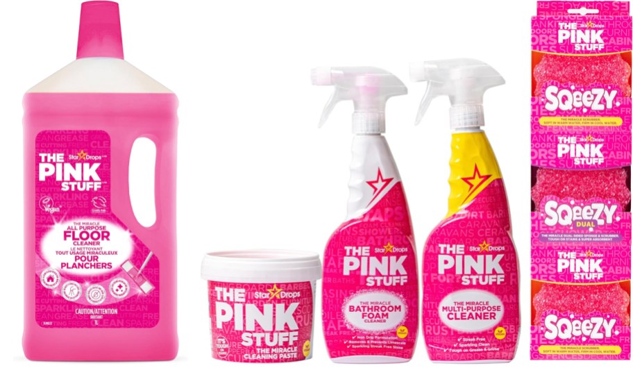 the pink stuff cleaners