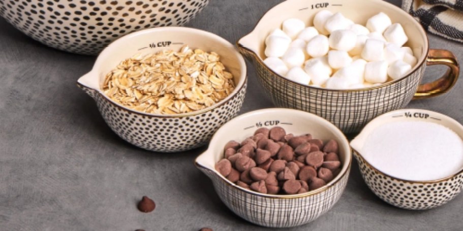 Thyme & Table Ceramic Mixing Bowl 5-Piece Set Only $22.97 on Walmart.com