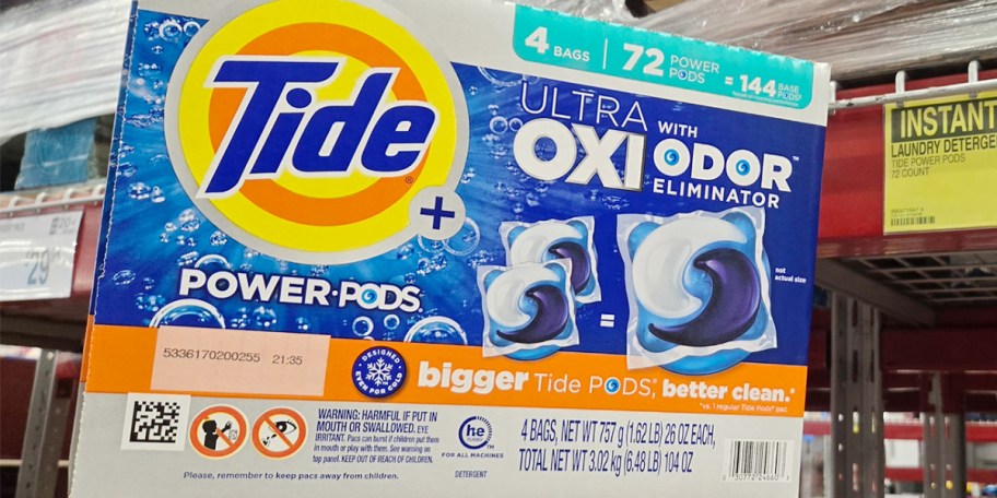 tide pods pacs box 