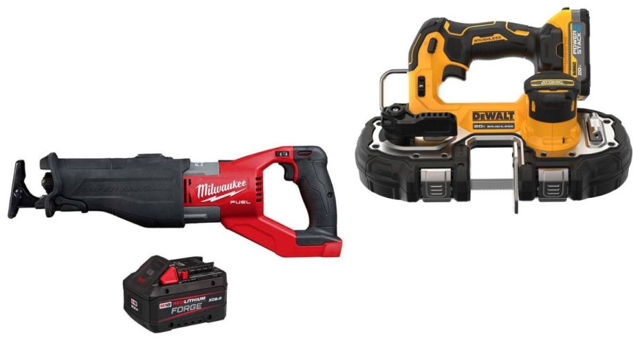 stock image of two different tools