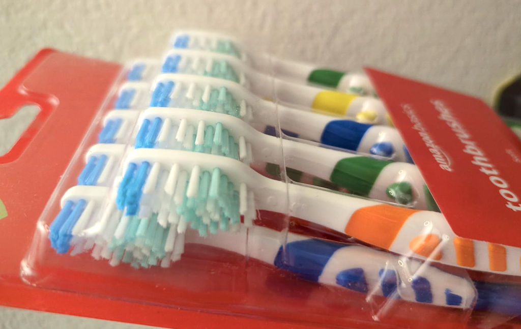 Amazon Basics Toothbrushes 10-Pack Just $3.70 Shipped