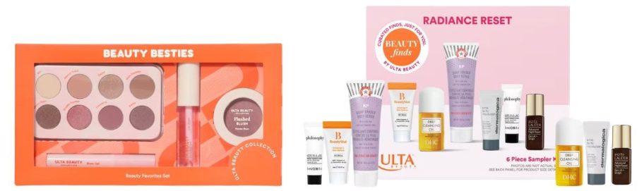 ULTA Beauty Collection Beauty Besties Favorites Kit and ULTA Beauty Radiance Reset Beauty Products