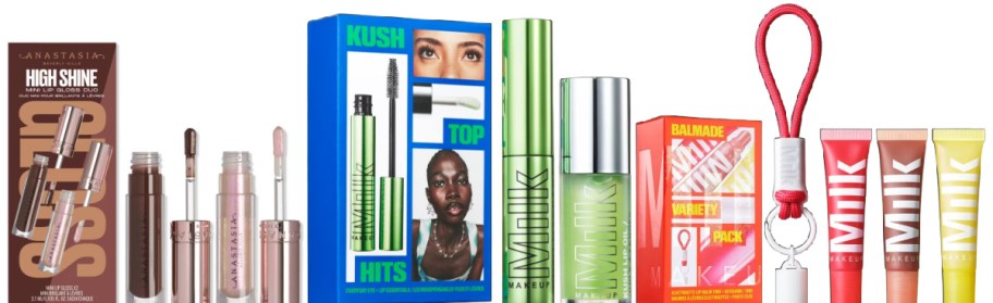 Various makeup sets from Ulta beauty.