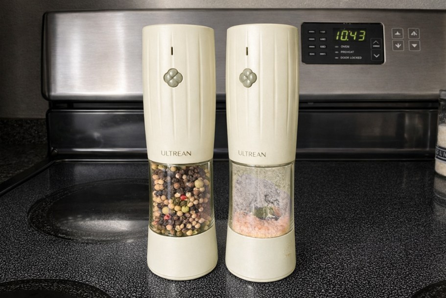 Electric Salt & Pepper Grinder Set Just $9.99 on Amazon