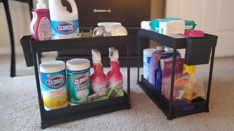 Under Sink Organizers 2-Pack Only $14.99 Shipped for Amazon Prime Members (Reg. $30)