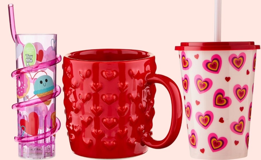 New Valentine’s Day Drinkware at Walmart from $1