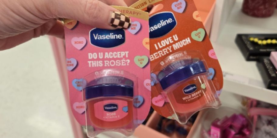 Vaseline Valentine’s Day Lip Balms Just $2 Each on Target.com