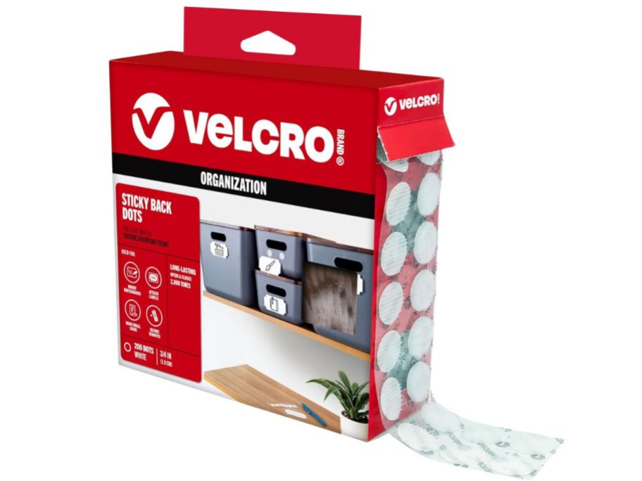 Velcro Brand Sticky Dots 200-Pack box