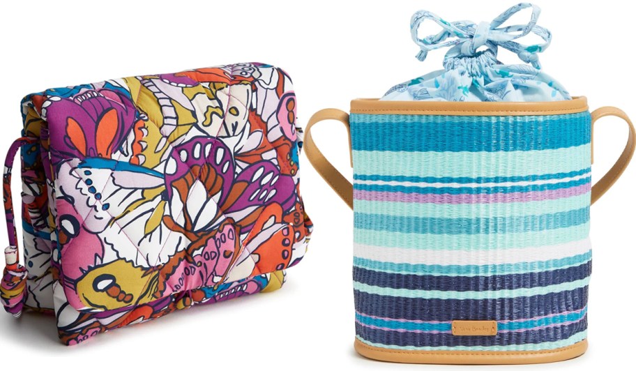 floral and blue crossbody bags 