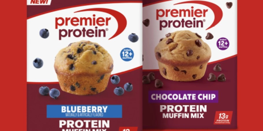 NEW Premier Protein Muffin Mix + Walmart Cash Offers!
