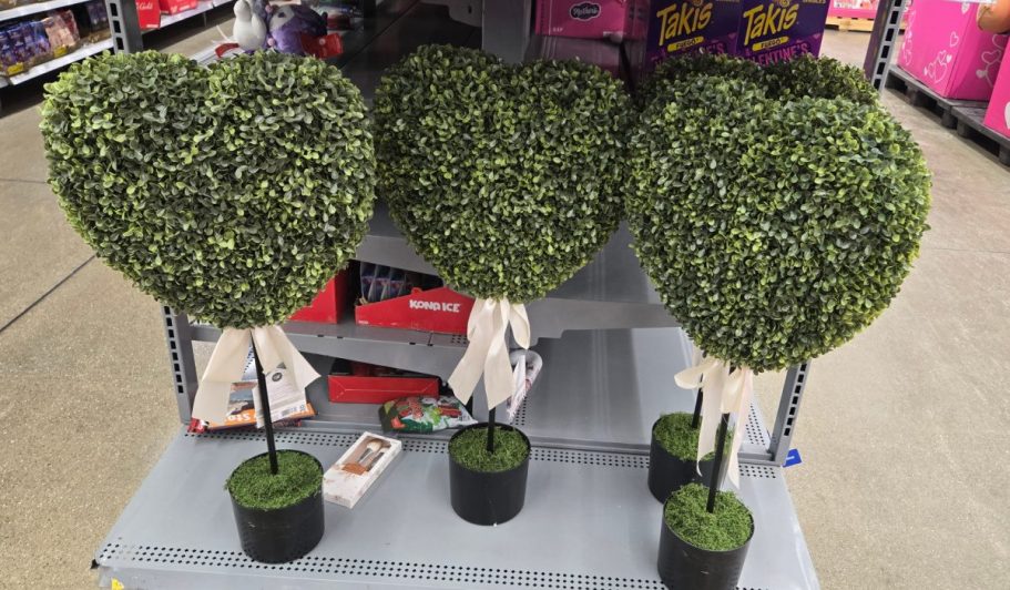 Fair Warning, Decor Lovers: My Texas House Heart Topiaries Just Dropped at Walmart