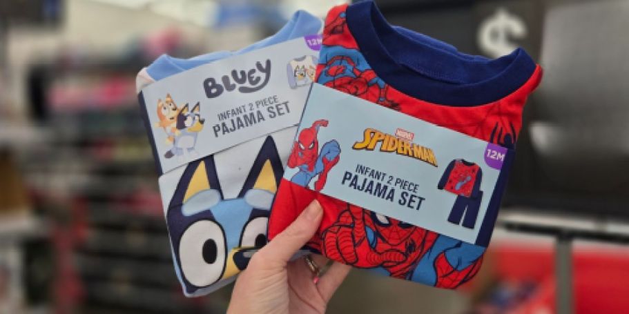 Up to 80% Off Walmart Kids Character Clothing | Pajama Sets from $4.90