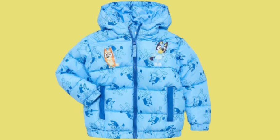 Kids Character Puffer Jackets Only $8.99 on Walmart.com (Reg. $30)