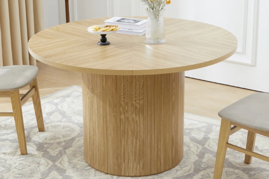 Wayfair Pedestal Dining Table Only $242.99 Shipped (West Elm Look for Hundreds LESS!)
