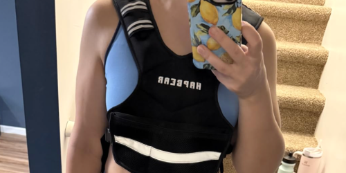 Weighted Vest Only $13.99 on Amazon (Reg. $28) | Wear It While Working Out!