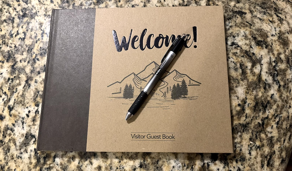 welcome book