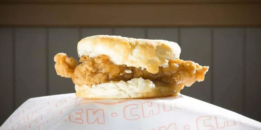 chicken biscuit sandwich