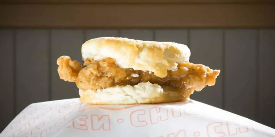 FREE Whataburger Honey Butter Chicken Biscuit Today Until 11 AM