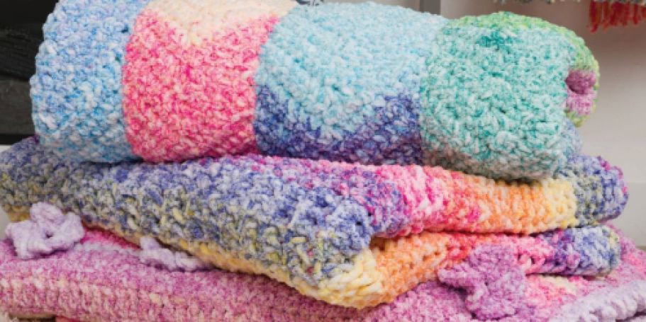 Target Has Bernat Yarn from $10.99 Including an Exclusive Ethereal Stripes Pattern