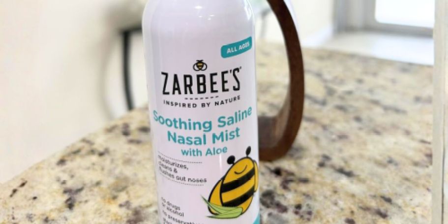 Zarbee’s Soothing Saline Nasal Mist Only $2.69 Shipped on Amazon