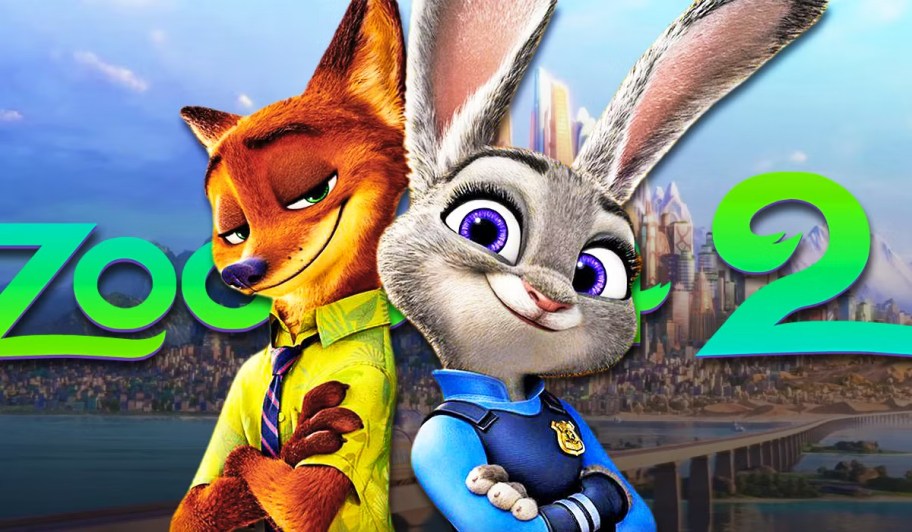 screenshot of zootopia 2 movie