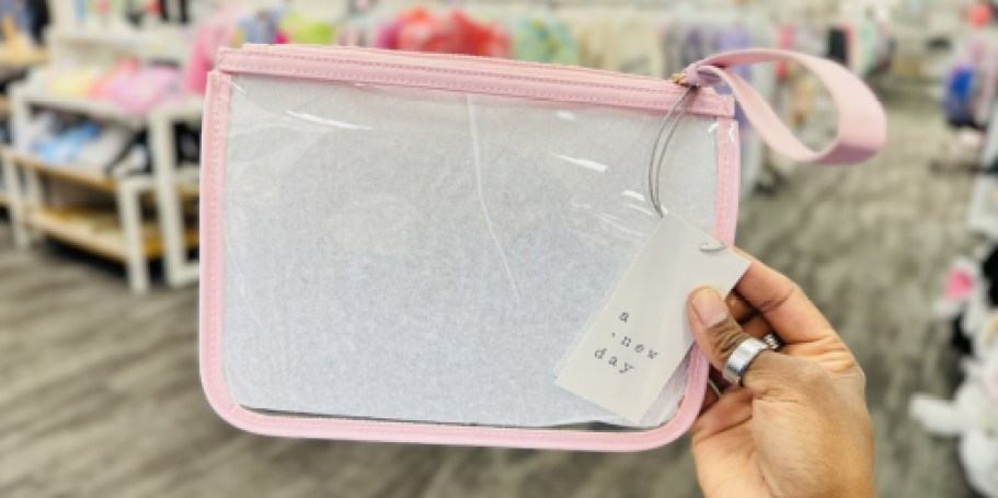FREE Clear Pouch Wristlet for Target Circle 360 Members