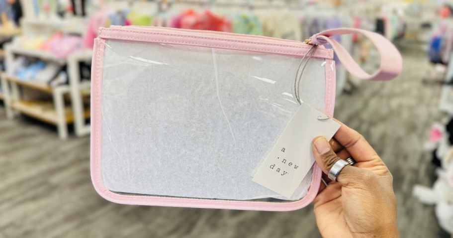 FREE Clear Pouch Wristlet for Target Circle 360 Members