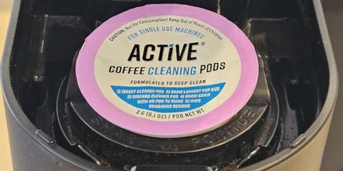 ACTIVE Coffee Maker Rinse Pods 12-Pack Just $11.96 on Amazon (Reg. $20)