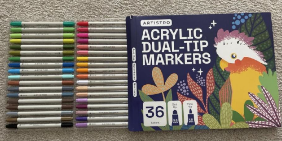 Acrylic Paint Markers 36-Pack Just $9.48 Shipped on Amazon (Reg. $22)