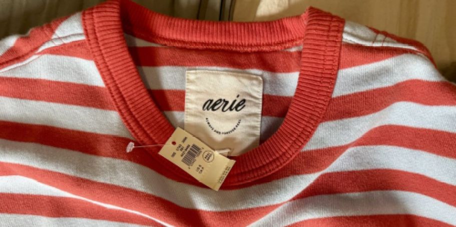 Aerie Clearance Styles from $7 (Reg. $25) + Rare Free Shipping Offer