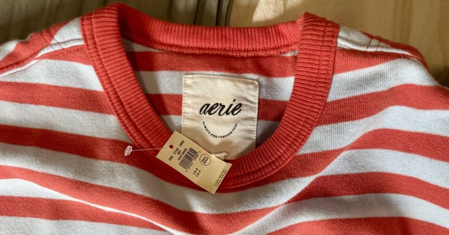 Free Shipping on ANY Aerie Order = Clearance Styles from $7 Shipped (Reg. $25)