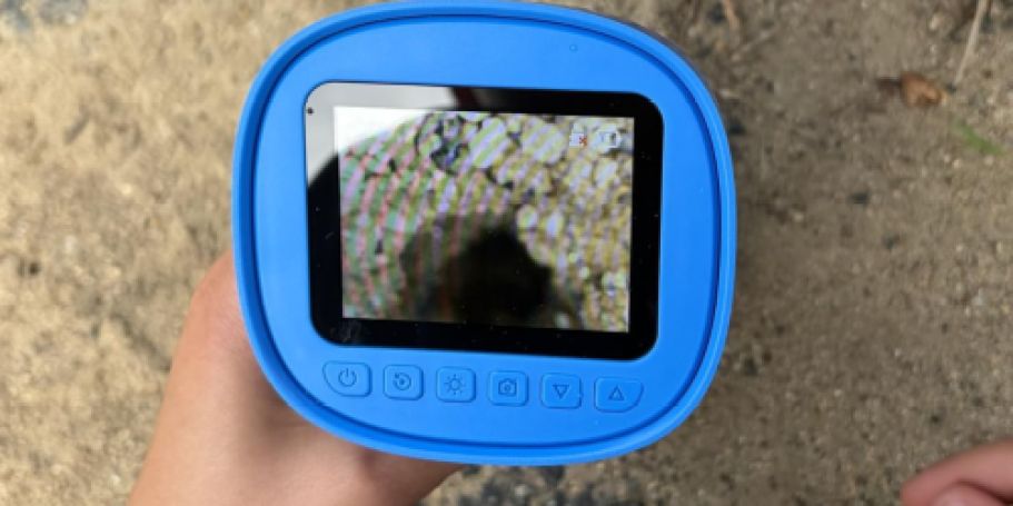 Kids Can Take Photos & Record Videos With This $14.99 Microscope on Amazon (Reg. $34)