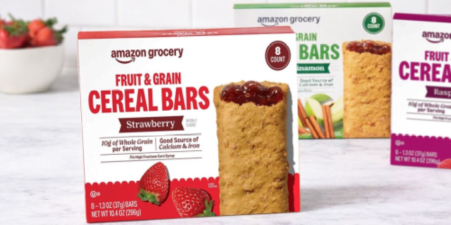 Amazon Grocery Cereal Bars 8-Count Only $1.79 Shipped (Lots of Flavors!)