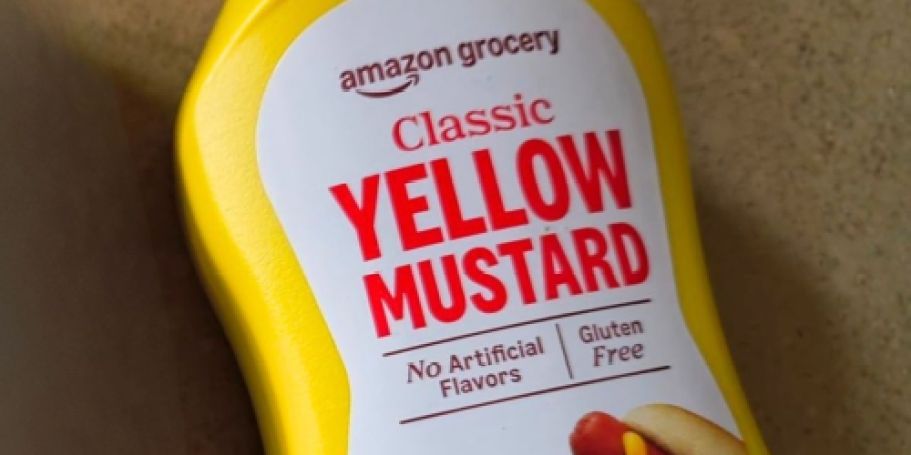 Amazon Grocery Yellow Mustard Bottle Just 51¢ Shipped