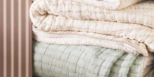 Extra 40% Off Anthropologie Blankets