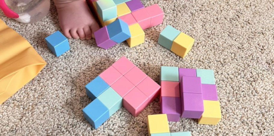 Magnetic Building Blocks 32-Piece Set Just $8.90 on Amazon (Reg. $23)
