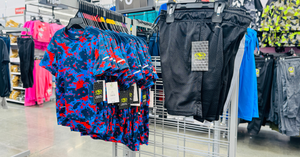 Athletic Works Clearance Clothing from $2 on Walmart.com