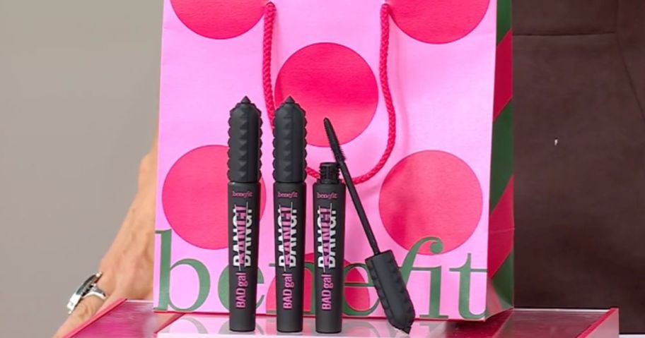 Benefit bang bang mascara 2 pack with gift bag
