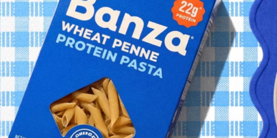 FREE Banza Wheat Protein Penne Pasta Box After Walmart Cash