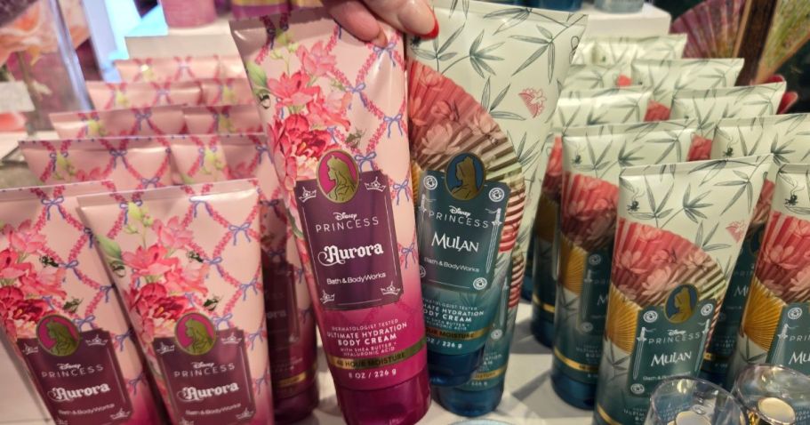 Bath & Body Works Full-Size Body Care Just $6.95 – Includes New Disney Princess Collection!