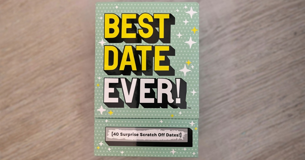 Best Date Ever Scratch Off Date Night Game Just $7.90 on Amazon (Reg. $18)
