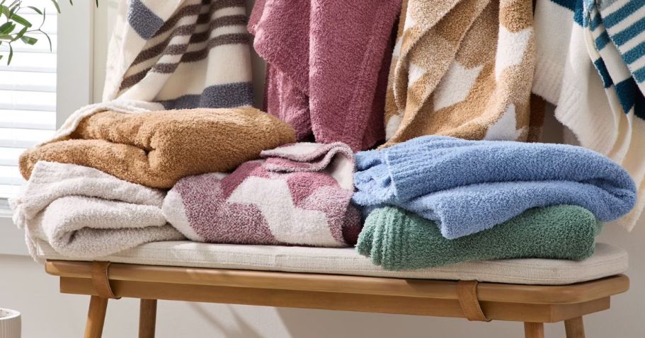 Cozy Better Homes & Gardens Throw Blankets Under $25 on Walmart.com