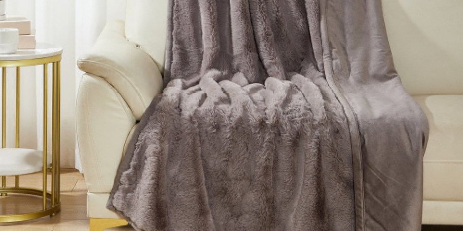 Better Homes & Gardens Faux Fur Throw Only $9.97 on Walmart.com (Reg. $24)