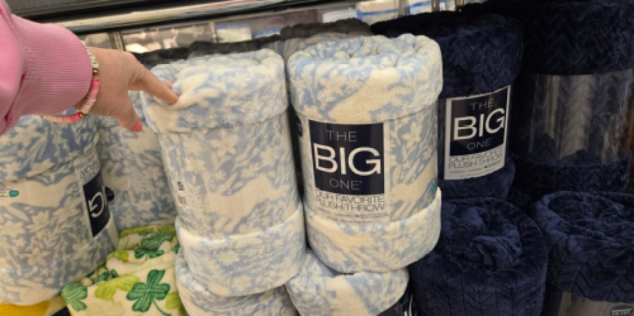 Kohl’s Big One Blankets from $5 | Includes Disney & Easter Styles