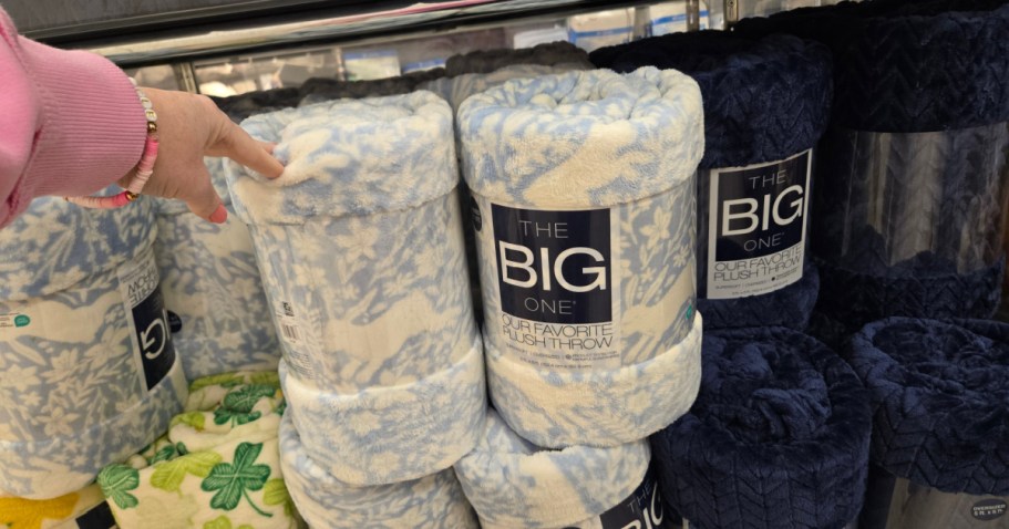 Kohl’s Big One Blankets from $5 | Includes Disney & Easter Styles