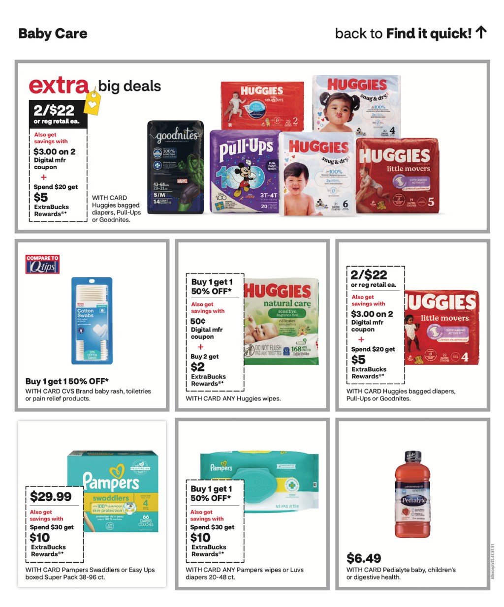 page from CVS ad