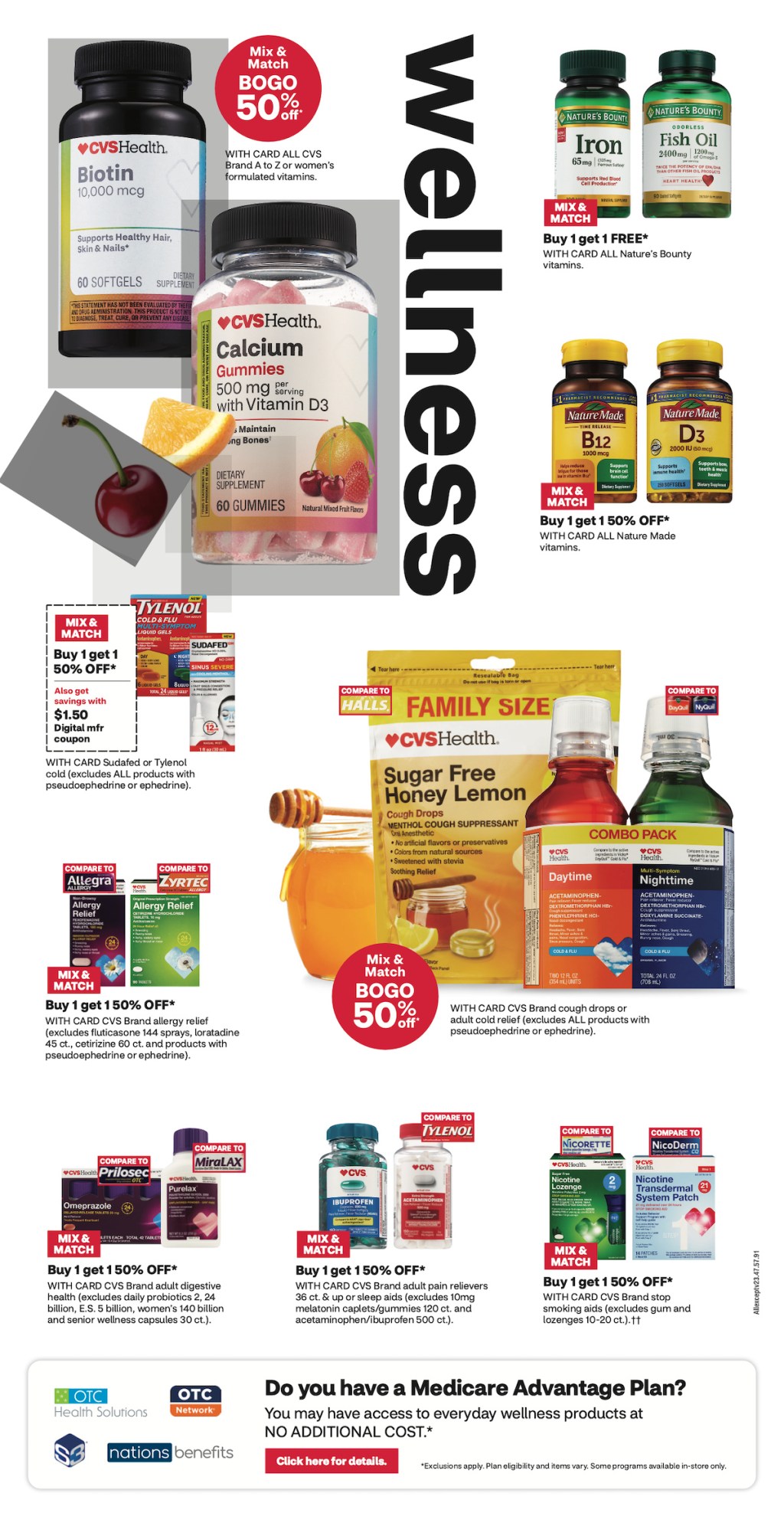 page from CVS ad