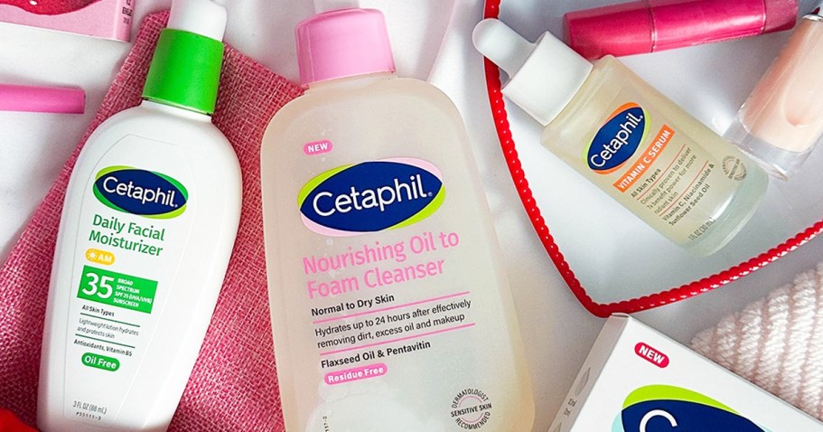 Cetaphil Facial Cleanser Only $6.50 Shipped on Amazon + More