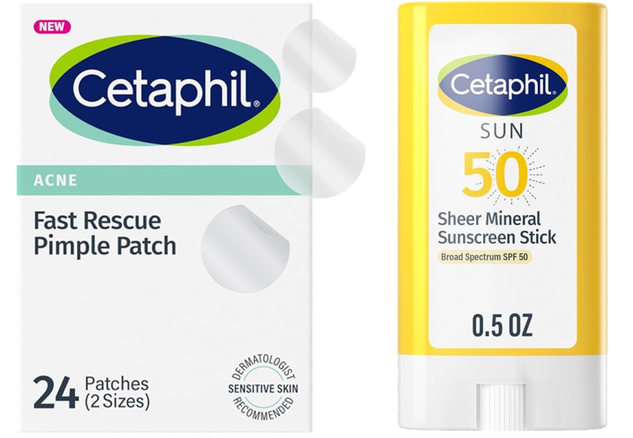 Cetaphil Acne Patches & Mineral Sunscreen Stick