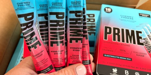 120 Prime Hydration Sticks ONLY $24 Shipped (Over $240 Value) | Zero Added Sugar